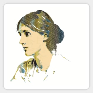 Virginia Woolf Sticker